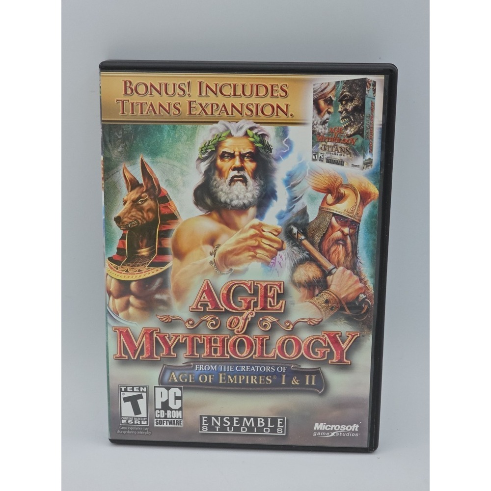 Age of‎ Mythology (Bonus Includes Titans Expansion) (PC, 2007)